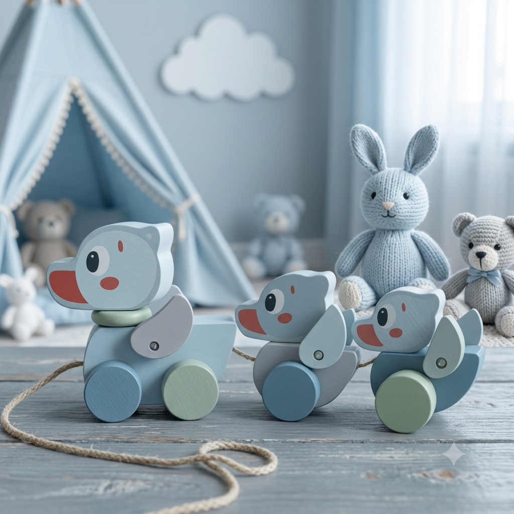BABY PUSH AND PULL TOYS