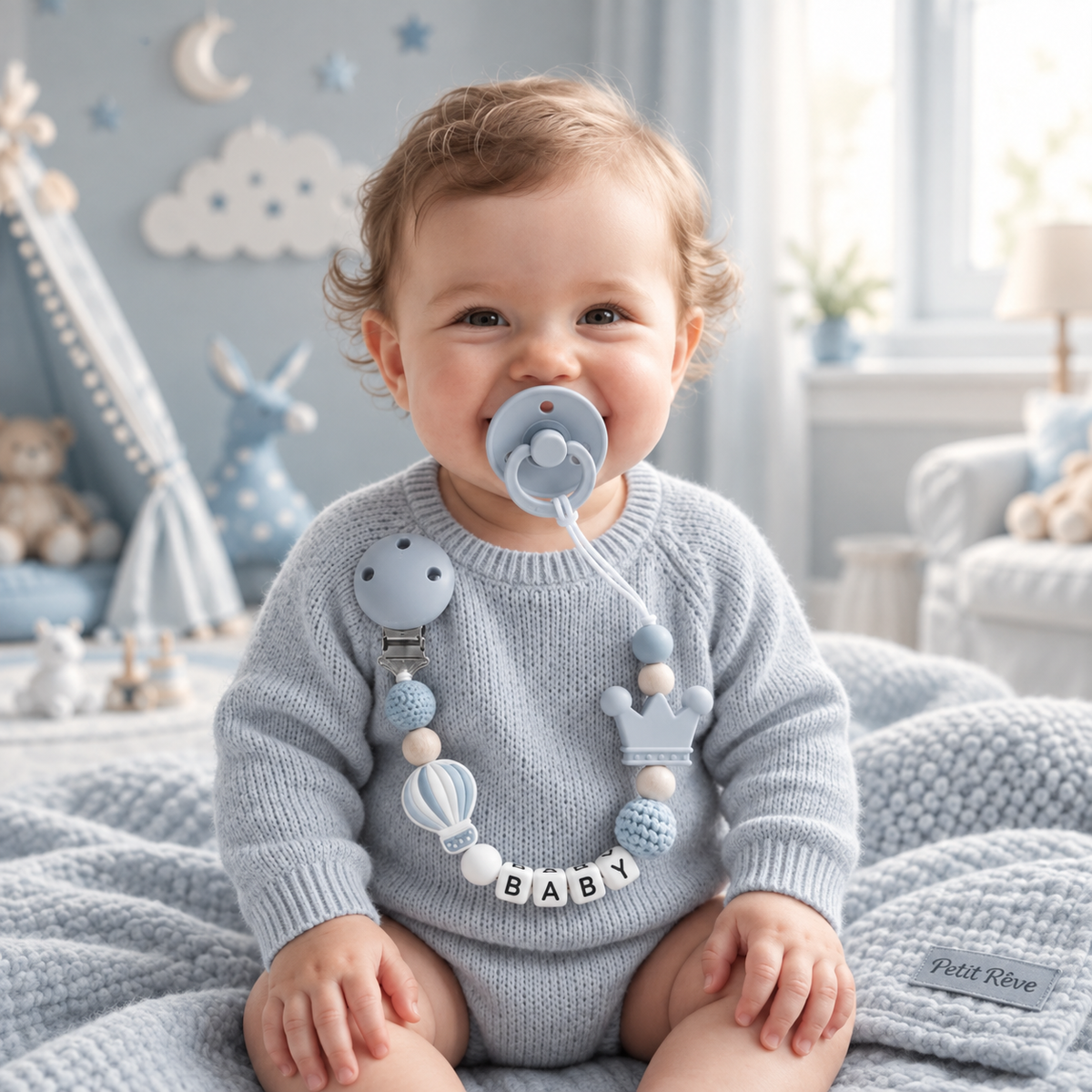 PACIFIER CLIPS AND HOLDERS