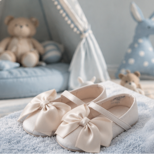 BABY GIRL SHOE WITH BOW